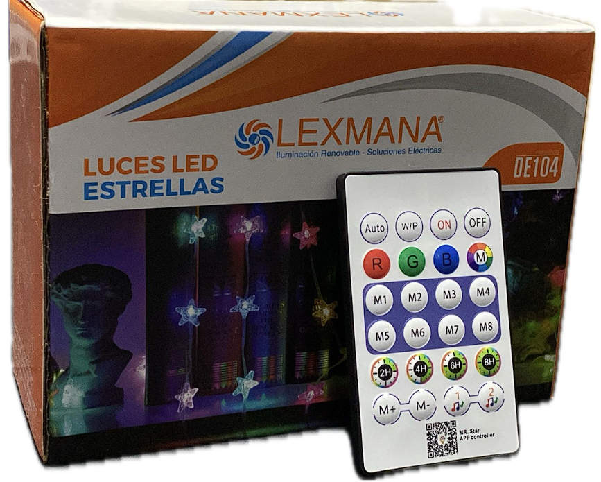 Luz Led Pixel Estrella